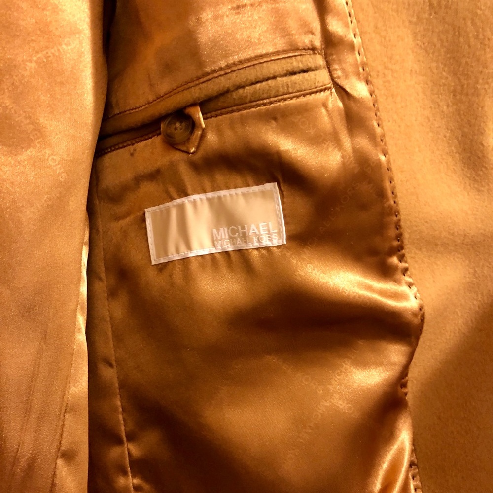 Michael Kors Men's Madison Luxury Overcoat - Picture 5 of 5